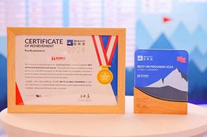 喜报！MK国际,MK（中国）一站式体育服务官方网站集团荣膺“2024极帜奖—最佳人力资源管理项目”奖